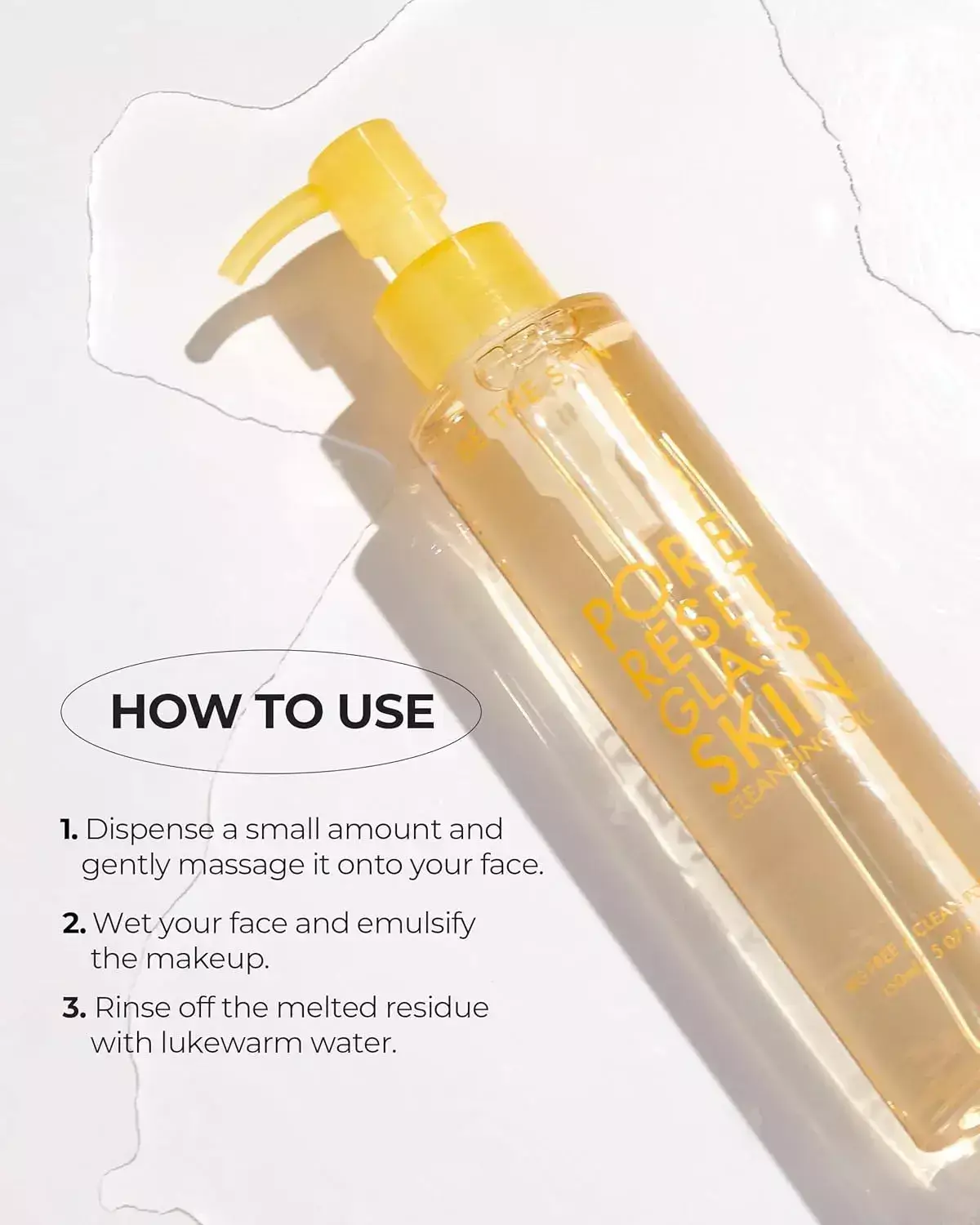 BE THE SKIN Pore Reset Glass Skin Cleansing Oil 150ml product image