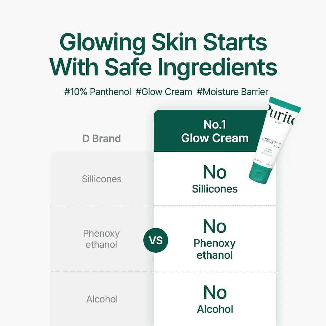 PURITO Mighty Bamboo Panthenol Cream 100ml product image