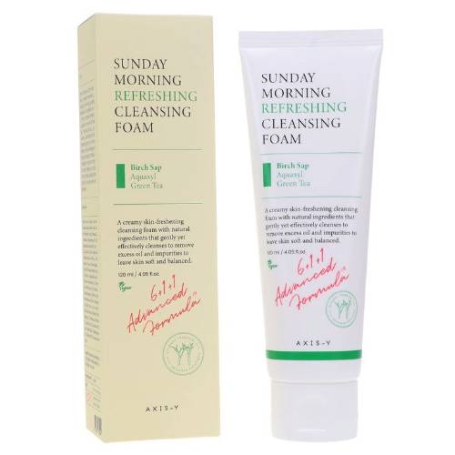 Axis-Y Sunday Morning Refreshing Cleansing Foam 120ml product image