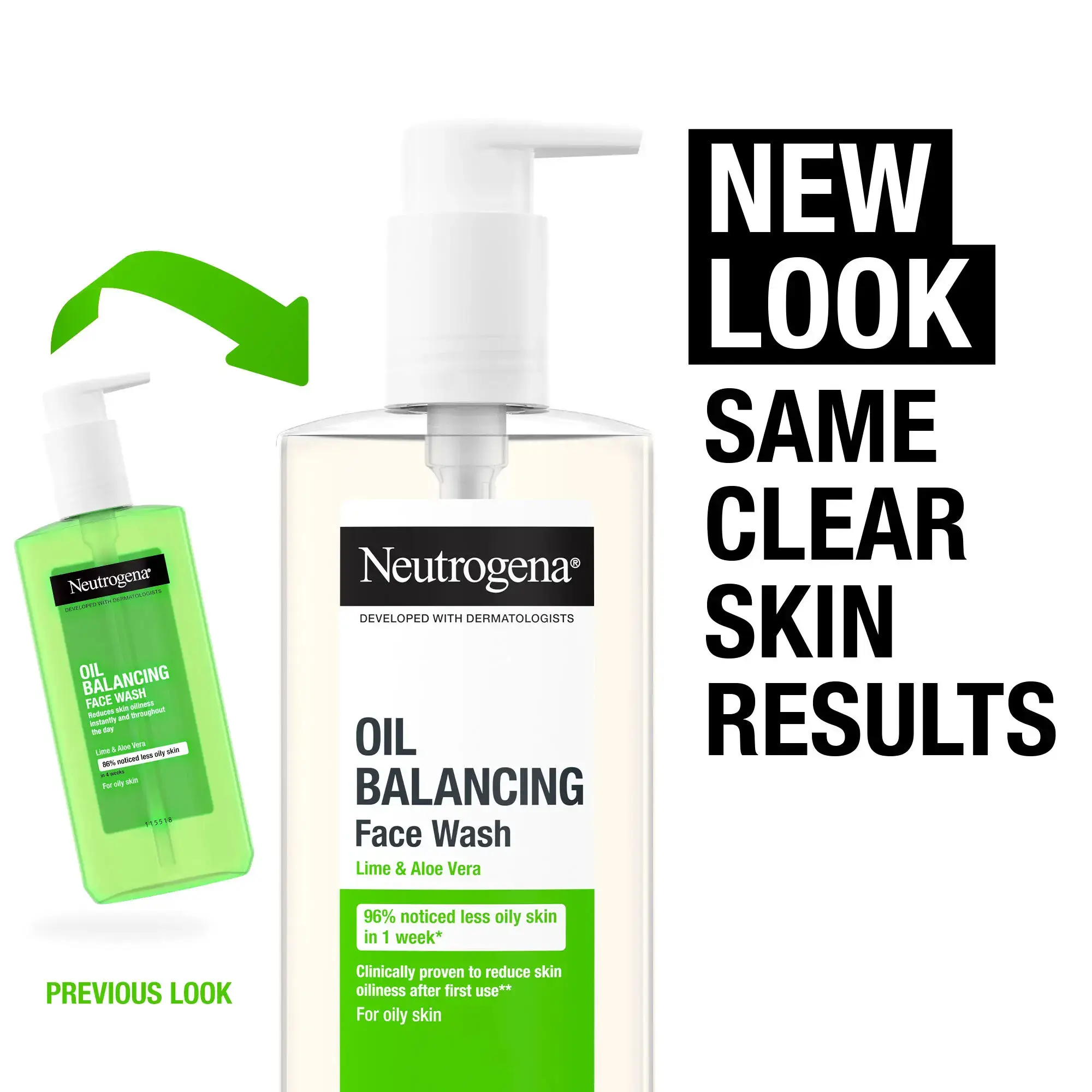 Neutrogena Oil Balancing Facial Wash -200ml product image