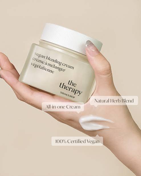 Anua Niacinamide 10% + TXA 4% Serum  30ml & The Face Shop The Therapy Vegan Blending Cream 30ml product image