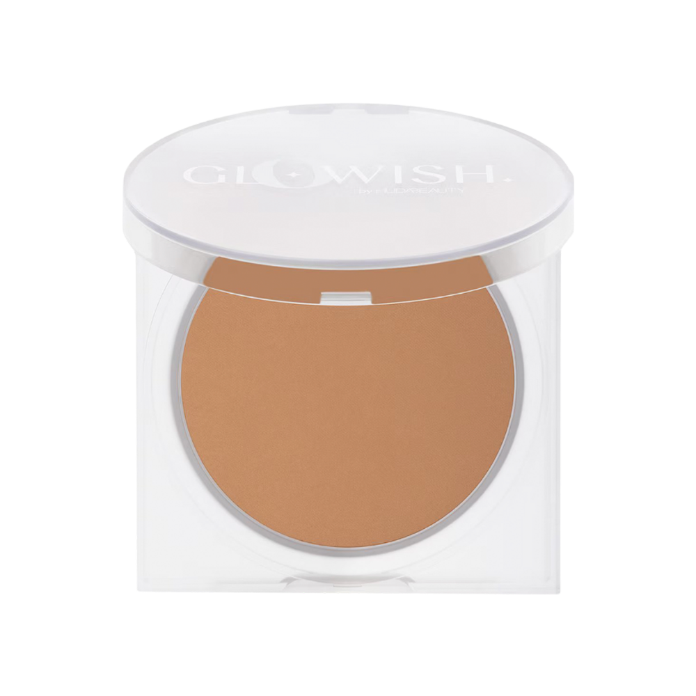 Huda Beauty GloWish Luminous Pressed Powder -O5 MEDIUM TAN product image