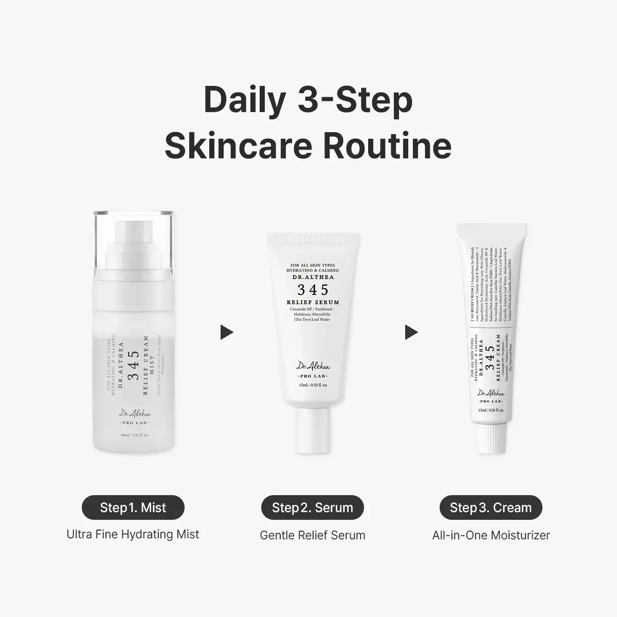 DR ALTHEA 345 Travel Set Kit  3pcs product image