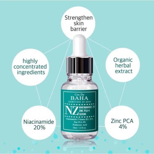 COS DE BAHA (NZ) Niacinamide 20 Serum 30ml product image