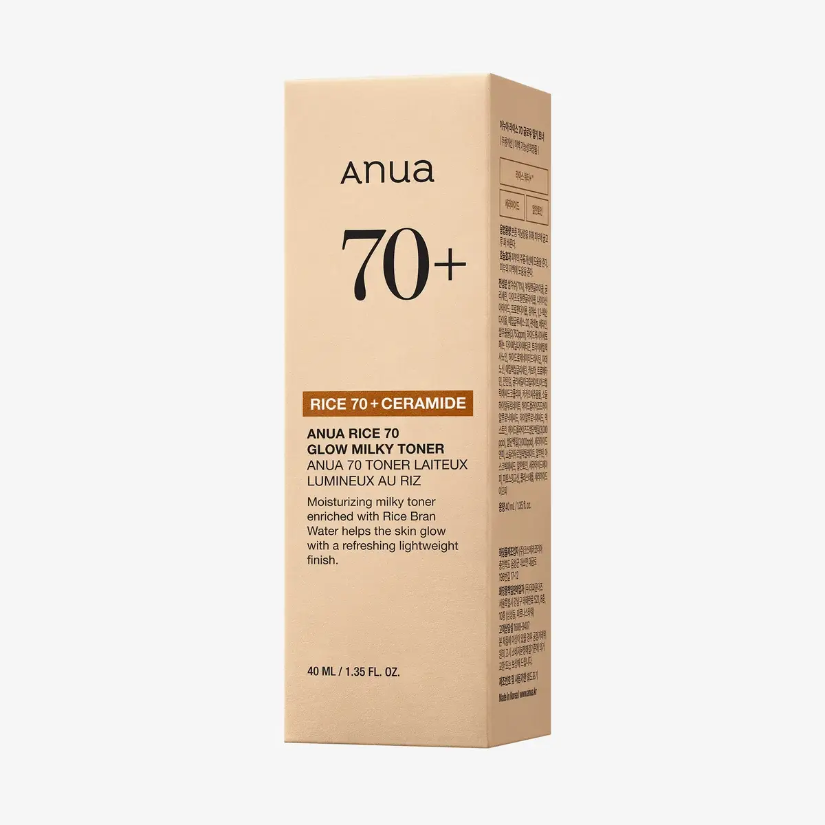 Anua Rice 70 Glow Milky Toner 250ml product image