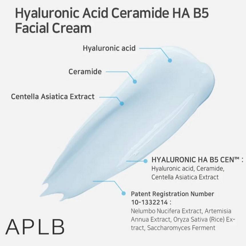 APLB - Hyaluronic Acid Ceramide HA B5 Facial Cream product image