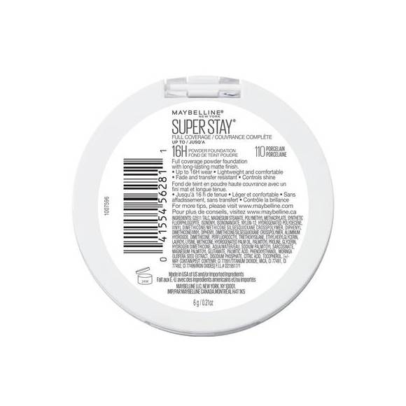 Maybelline Super Stay Full Coverage Powder Foundation Natural Ivory 112 product image