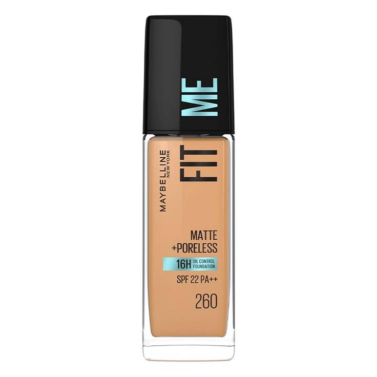 Maybelline Fit Me Matte + Poreless Foundation- 260 product image