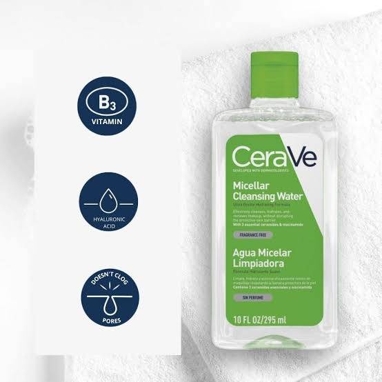 CeraVe Hydrating Micellar Water Ultra Gentle Cleanser 296ml product image