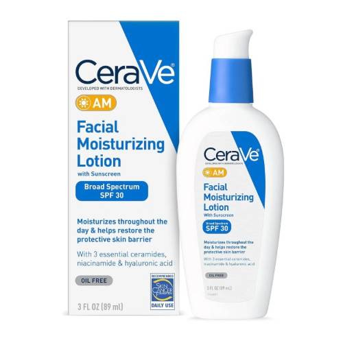 Cerave AM Facial Moisturizing Lotion with Sunscreen SPF 30 – 89 ml product image