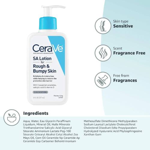 Cerave SA Lotion for Rough & Bumpy Skin 237ml product image