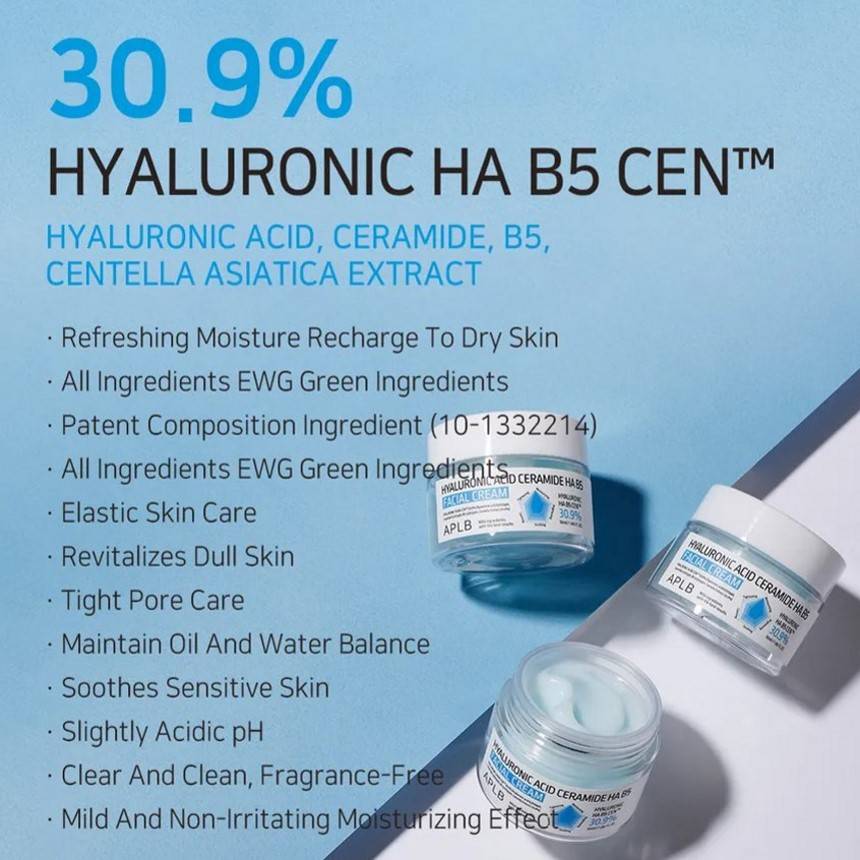 APLB - Hyaluronic Acid Ceramide HA B5 Facial Cream product image