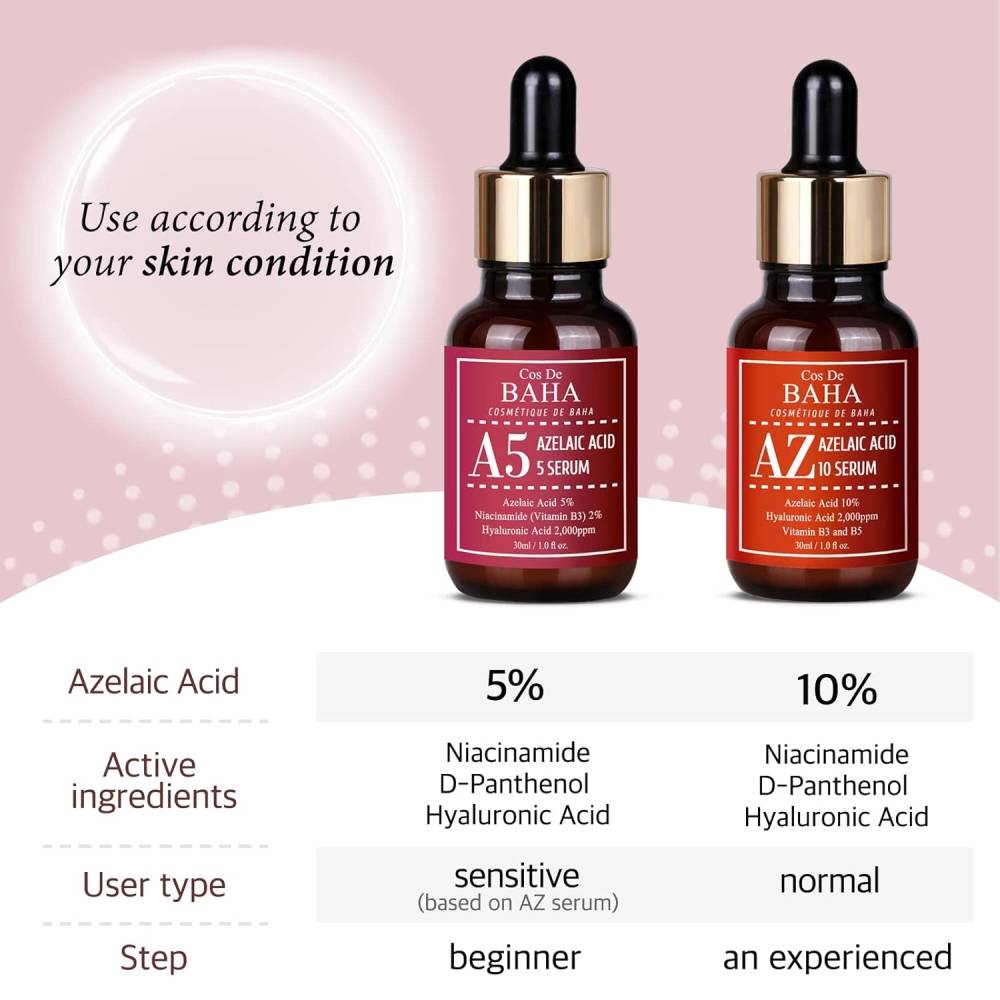 Cos De Baha (A5) Azelaic Acid 5% Serum 30ml product image