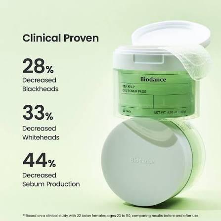 BIODANCE Sea Kelp Gel Toner Pads (60 pads) product image