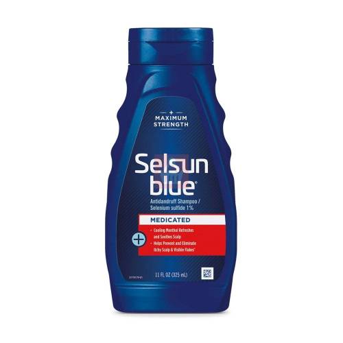 Selsun Blue Dandruff Shampoo Medicated with Menthol