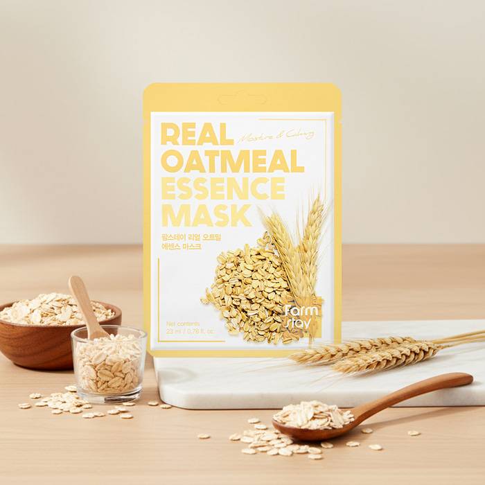 FARM STAY Real Oatmeal Essence Mask 23ml
