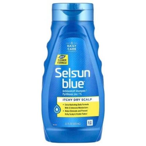 Selsun Blue Naturals Nourishing Moisturizing Itchy Dry Scalp Dandruff Relief Daily Shampoo