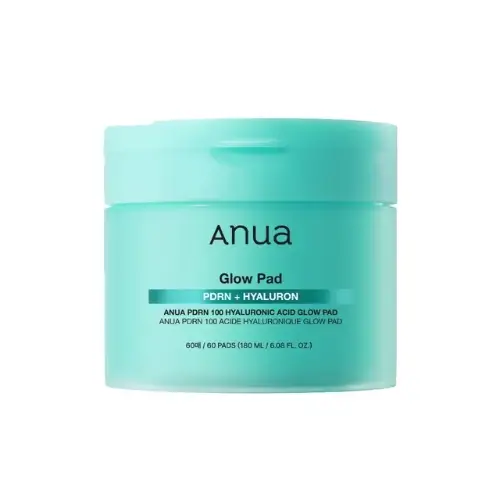 ANUA PDRN 100 Hyaluronic Acid Glow Pad (60pads)