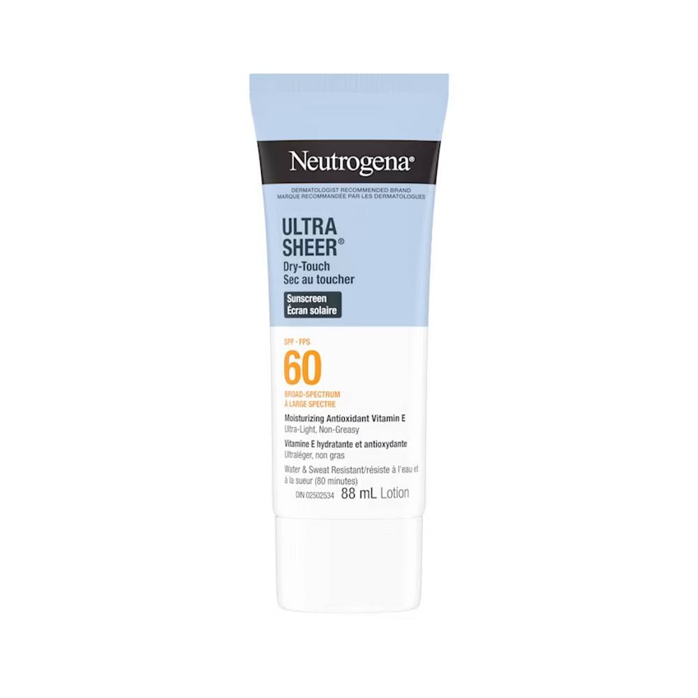 Neutrogena Ultra Sheer Dry-Touch Sunscreen SPF60