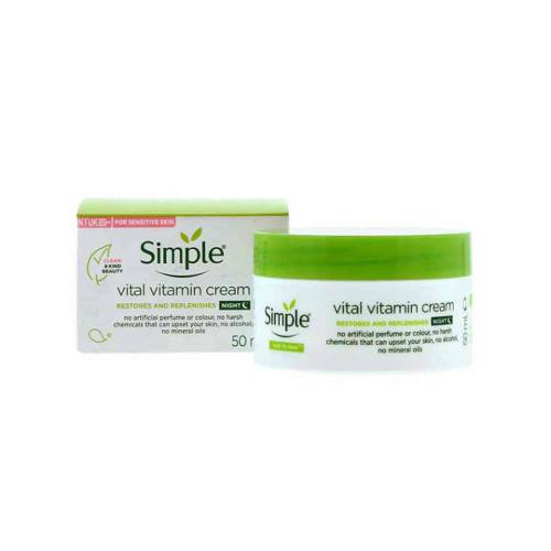 Simple Kind To Vital Vitamin night Cream - Simple product in Bangladesh