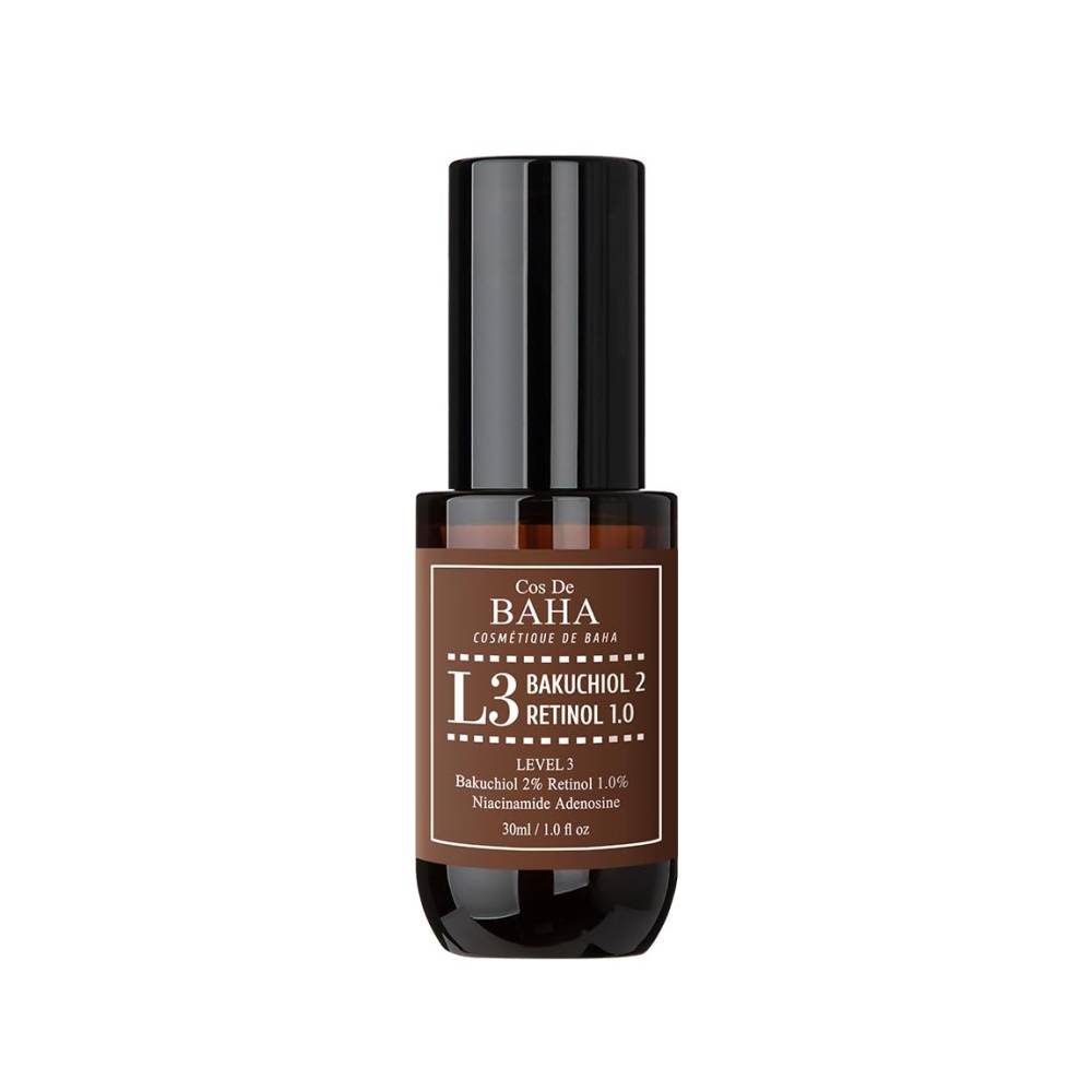 Cos De Baha (L3) Serum With Level 3 Bakuchiol 2% And Retinol 1.0% 30ml - Cos De BAHA product in Bangladesh