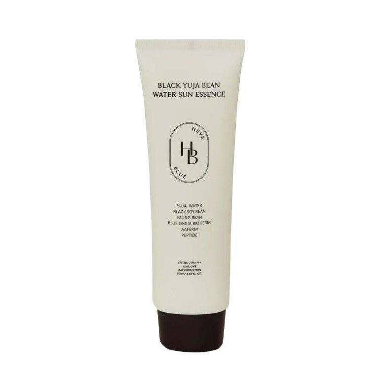 HEVEBLUE Black Yuja Bean Water Sun Essence 50ml